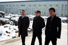 福寿园国际集团组团踏雪来访，，，浙江威廉希尔williamhill赢盛赞