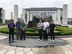 中国殡葬协会王宏阶、、、杨世森一行莅临考察指导